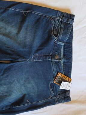 Ariat Womens Indigo Jean Knee Patch Breeches